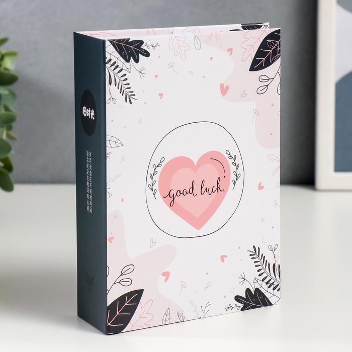 Фотоальбом на 100 фото 10х15 см Фотоальбом на 100 фото 10х15 см "Сердце и листья" 17х13х5 см