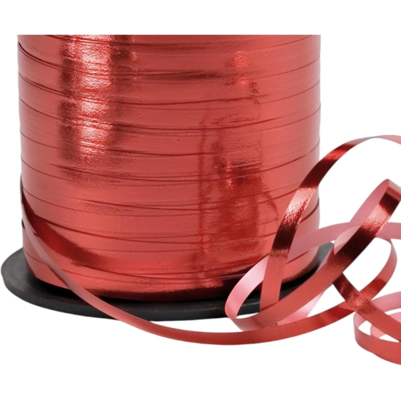 Лента GP Металлизированная 5мм X 250м Красная, 109729