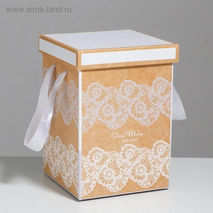 Набор коробок 3 в 1 «Кружево», 10 × 18, 14 × 23, 17 × 25 см Набор коробок 3 в 1 «Кружево», 10 × 18, 14 × 23, 17 × 25 см