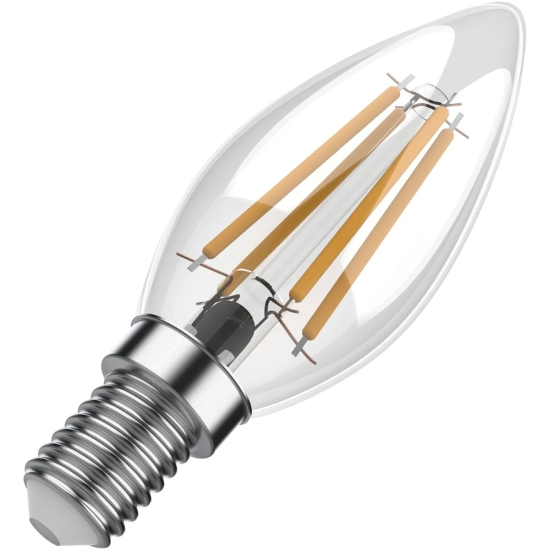 Лампа светодиодная Gauss LED Filament Свеча E14 9Вт 2700К (103801109)
