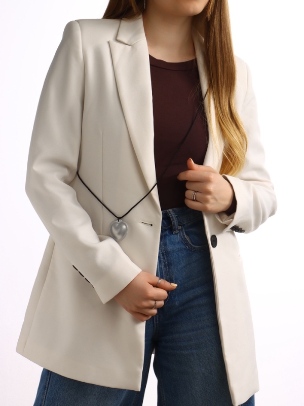 Портупея с кулоном «Сердечко» кожа, трансформер, цвет серебро, 150 см Портупея с кулоном «Сердечко» кожа, трансформер, цвет серебро, 150 см