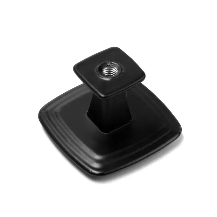 Ручка кнопка ТУНДРА РК112BL (MK112BL), черная