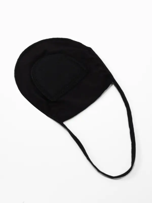 Полустельки для ног, р-р универсальный, пара, чёрный