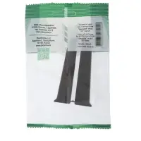 Торцевые заглушки для плинтуса &laquo;Деконика&raquo;, пара, 85 мм, цвет 007 чёрный