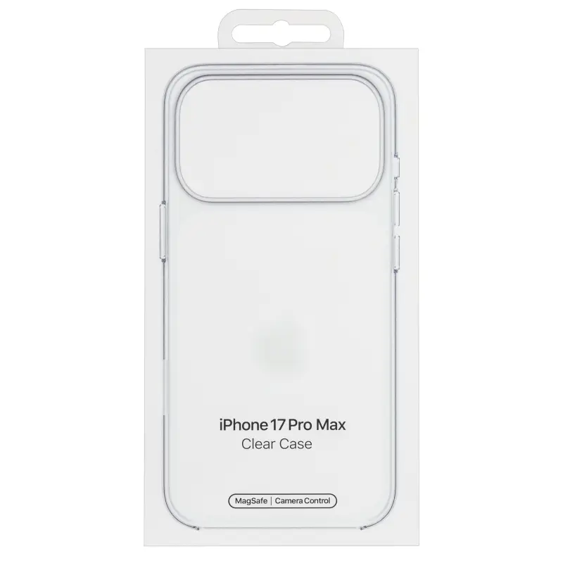 Чехол IPh 17 Pro Max Clear Case PC (MagSafe + анимация NFC) ORG