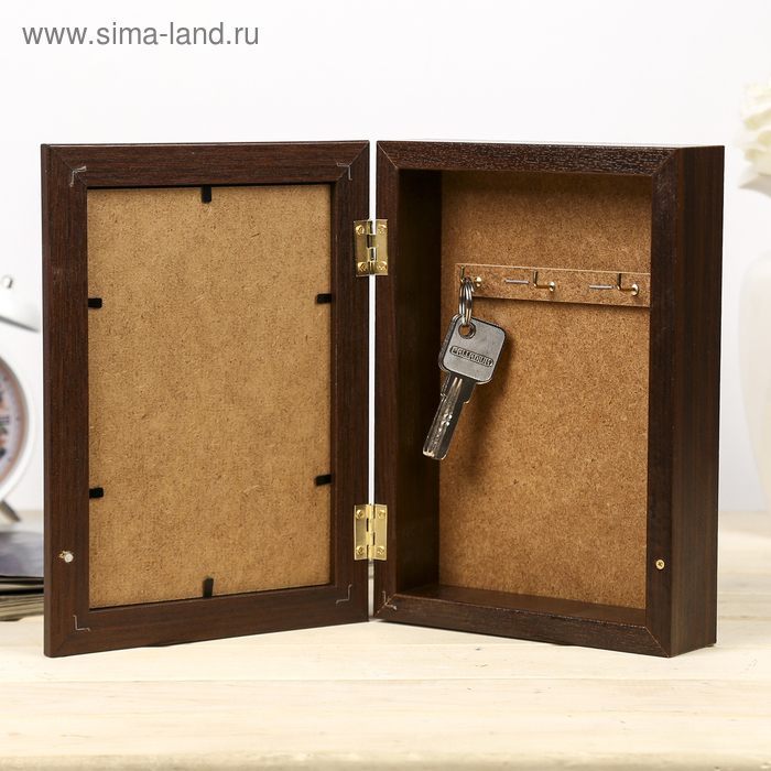 Ключница Ключница "Фонари Барселоны" 15х21 см венге