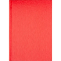 Ежедневник недатированный Attache Rain, А5, 160 л, красный