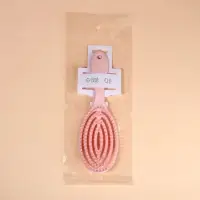 Расчёска массажная, для сушки волос, 7.5&times;22 см, розовая