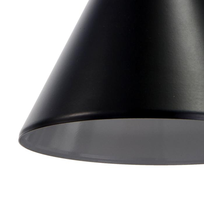 Светильник BayerLux 2034845/1 E27 40Вт черный 19,5х19,5х28 см Светильник BayerLux 2034845/1 E27 40Вт черный 19,5х19,5х28 см