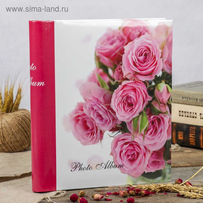 Фотоальбом магнитный 30 листов Фотоальбом магнитный 30 листов "Цветочная коллекция-3" 23x28см МИКС