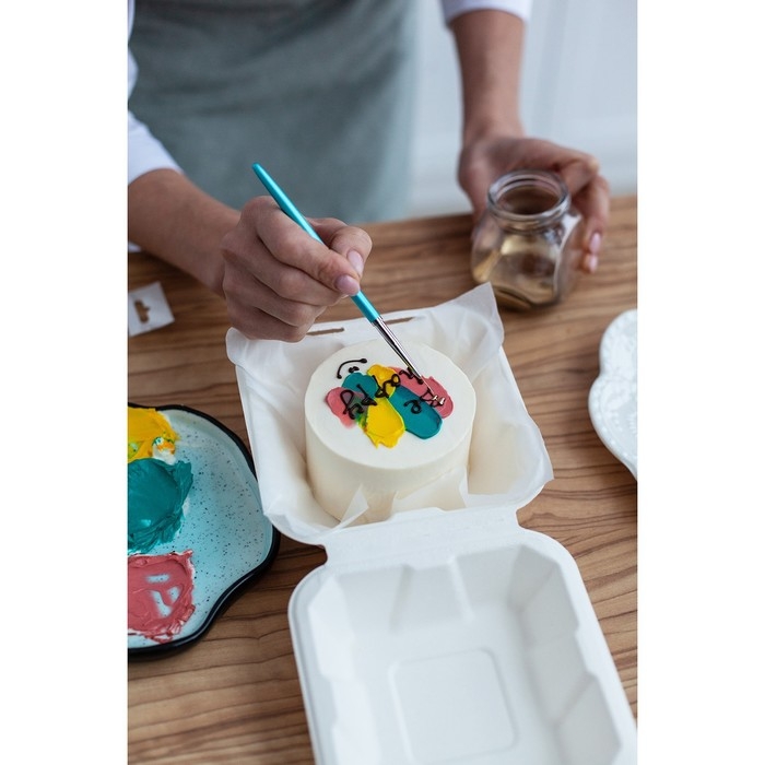 Набор кондитерских кисточек для декорирования KONFINETTA, 3 шт Набор кондитерских кисточек для декорирования KONFINETTA, 3 шт