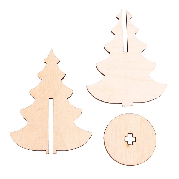 Модель из дерева «Ёлка сборная №3» Модель из дерева «Ёлка сборная №3»