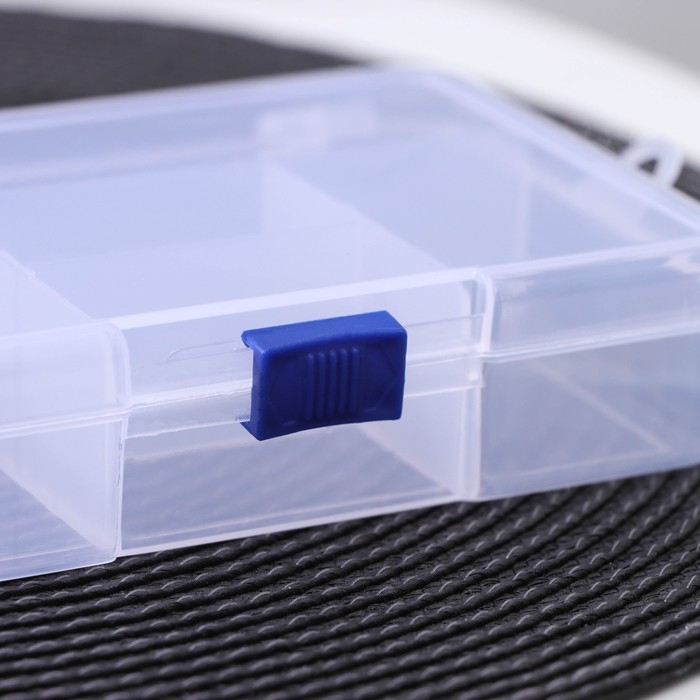 Органайзер для хранения, 5 отделений, 14,5×10×3,5 см, цвет МИКС Органайзер для хранения, 5 отделений, 14,5×10×3,5 см, цвет МИКС