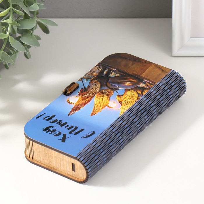 Шкатулка  Шкатулка "Львы" 17х8,5х3,5 см