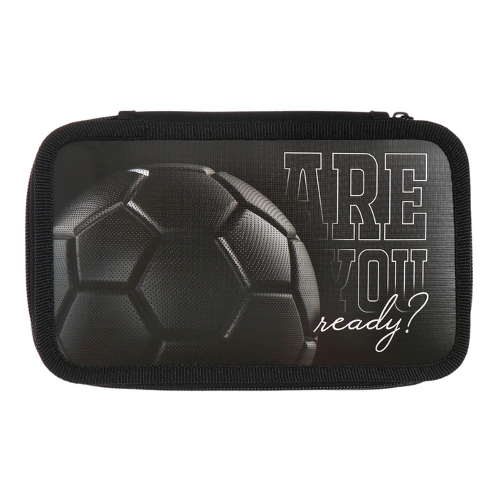 Пенал 2 секции, 125 х 205 х 40 мм, Calligrata 30П26/2 Пенал 2 секции, 125 х 205 х 40 мм, Calligrata 30П26/2 "Мяч", ламинированный картон