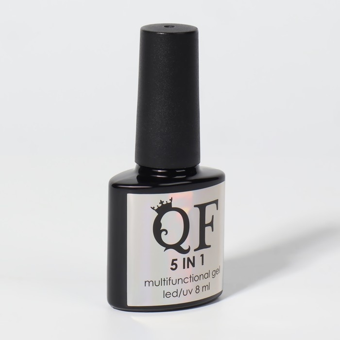 Мультифункциональный гель 5 в 1, 3-х фазный, 8 мл, LED/UV, цвет прозрачный Мультифункциональный гель 5 в 1, 3-х фазный, 8 мл, LED/UV, цвет прозрачный