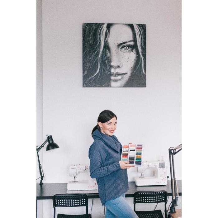 Набор ниток 40/2, 39 шт, 50 м, цвет разноцветный Набор ниток 40/2, 39 шт, 50 м, цвет разноцветный