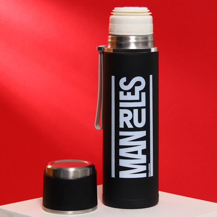 Термос Man rules, 500 мл, время сохранения тепла 8-10 ч Термос Man rules, 500 мл, время сохранения тепла 8-10 ч