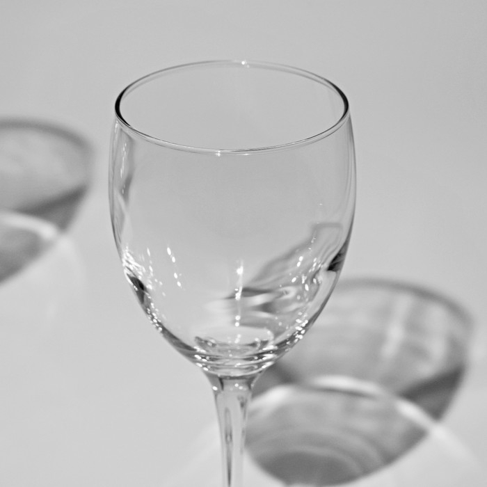 Набор стеклянных бокалов для вина «Эталон», 250 мл, 3 шт Набор стеклянных бокалов для вина «Эталон», 250 мл, 3 шт