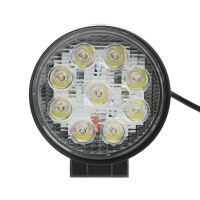 Фара светодиодная дополнительная 9 Cree smd 27 Вт, 10 - 30 В, 110 мм, круглая