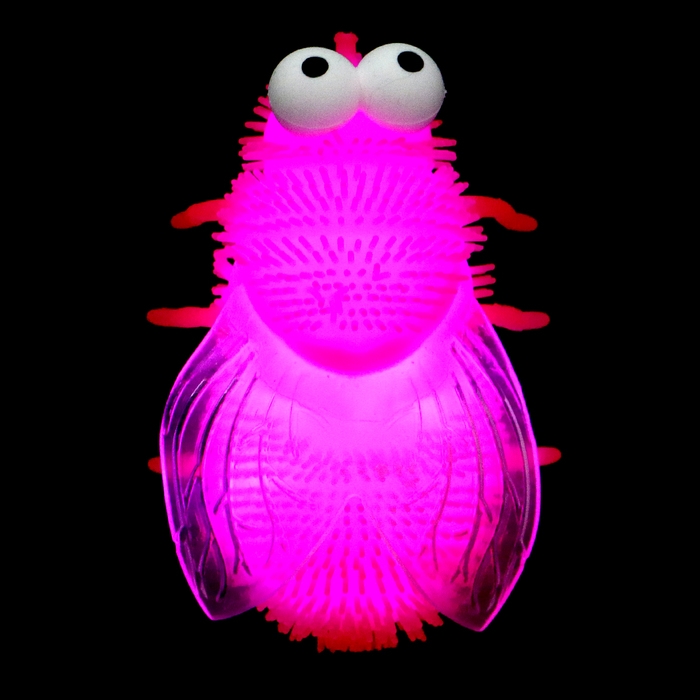 Ёжка «Муха», свет, цвета МИКС Ёжка «Муха», свет, цвета МИКС