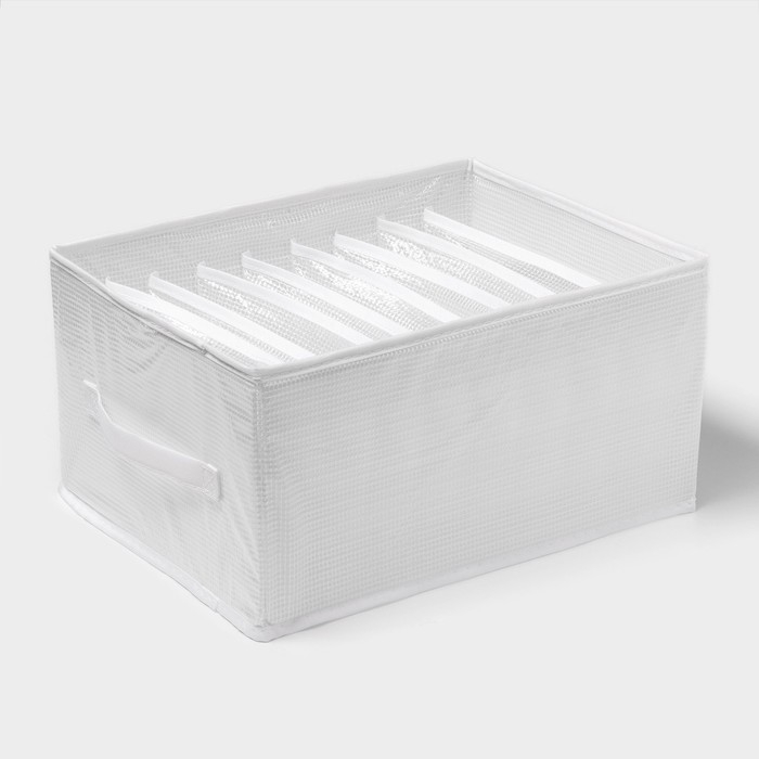 Органайзер для хранения белья «Арктик», 9 ячеек, 32×25×17 см, цвет белый Органайзер для хранения белья «Арктик», 9 ячеек, 32×25×17 см, цвет белый