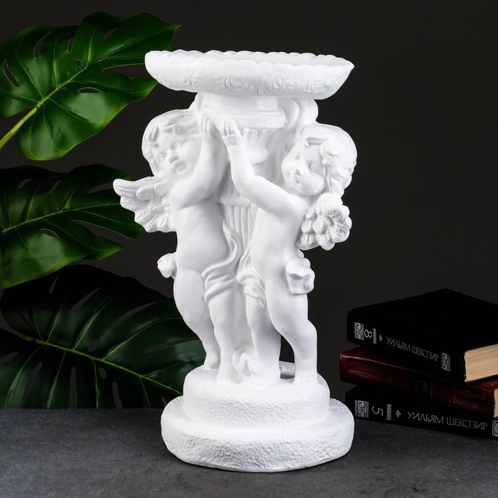 Подставка Подставка "Ангелы" белый 40см