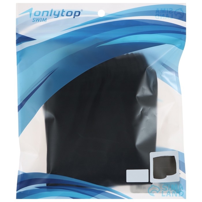 Плавки для плавания ONLYTOP, р. 58, цвет чёрный Плавки для плавания ONLYTOP, р. 58, цвет чёрный