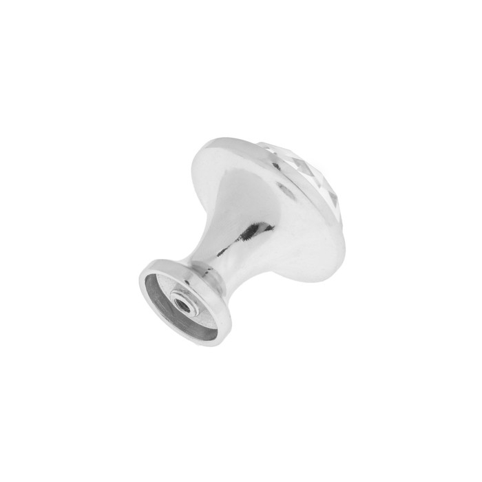 Ручка кнопка ТУНДРА, d=30 мм, цвет хром Ручка кнопка ТУНДРА, d=30 мм, цвет хром