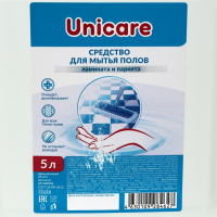 Средство для мытья полов UNICARE, ПВХ, 5л