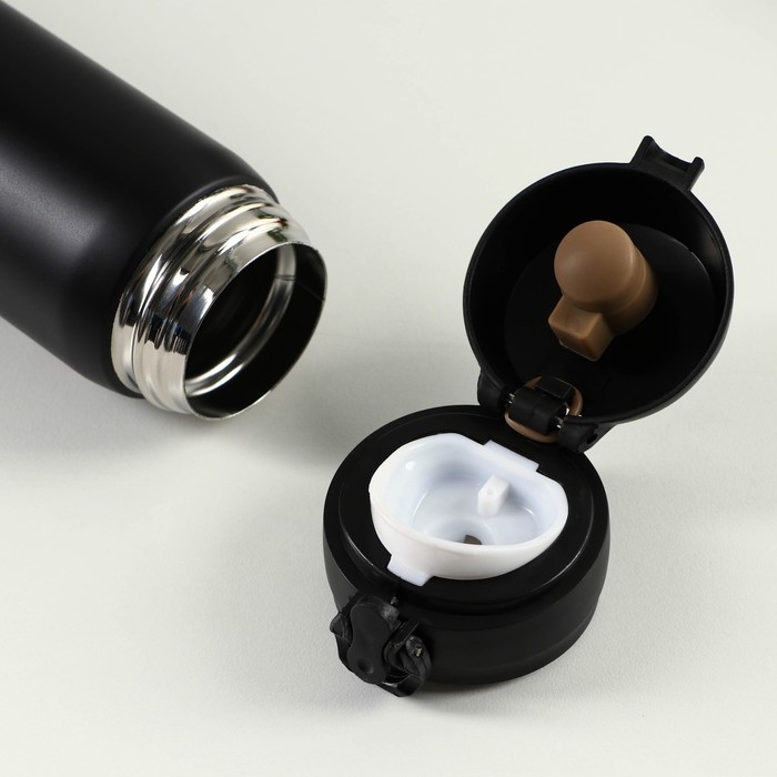 Новый год! Термос Bad santa черный, 500 мл Новый год! Термос Bad santa черный, 500 мл