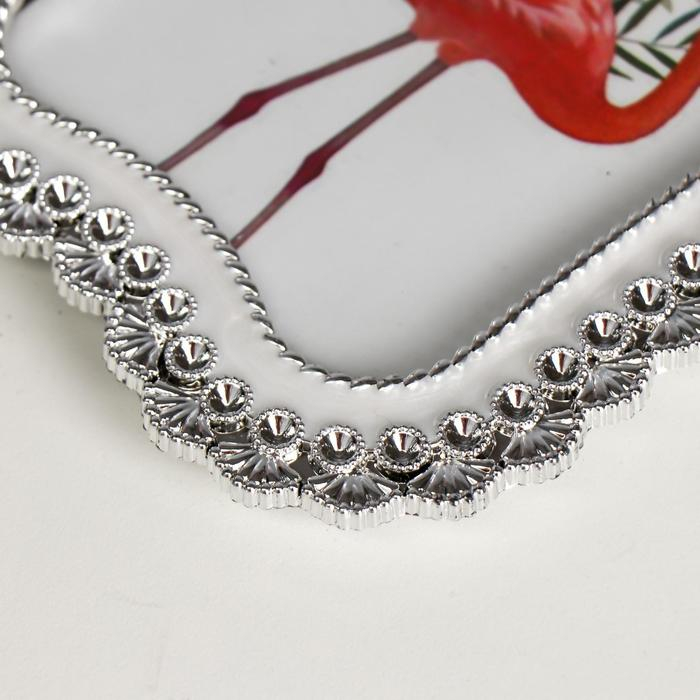 Фоторамка 10х15 см Фоторамка 10х15 см "Веера" с белым 18,8х13,5 см