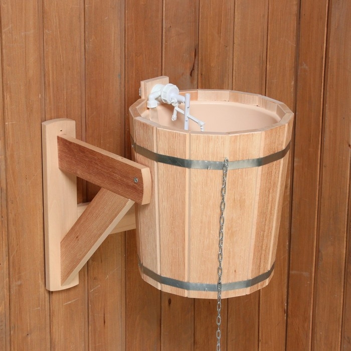 Обливное устройство 10 л с пластиковой вставкой, Старая Русь Обливное устройство 10 л с пластиковой вставкой, Старая Русь