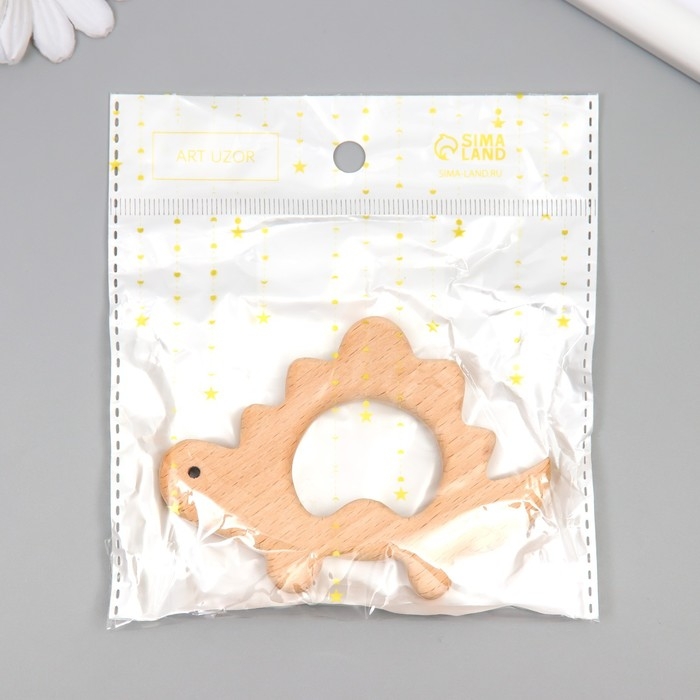 Декор для творчества дерево Декор для творчества дерево "Дино" 6,3х9 см