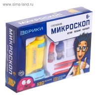 Игровой набор «Микроскоп», увеличение Х80, световые эффекты, цвета МИКС