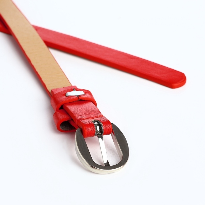 Ремень женский, ширина 1,1 см, пряжка металл, цвет Ремень женский, ширина 1,1 см, пряжка металл, цвет