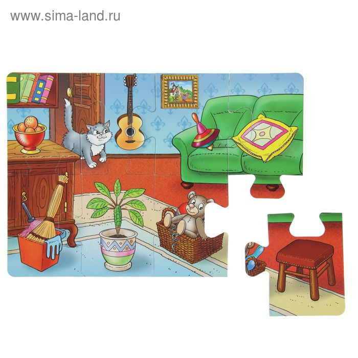 Напольное пазл-лото «Поиграем?» (Baby Step)