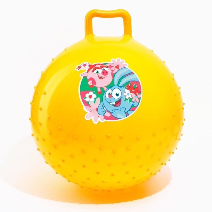 Мяч прыгун Смешарики «Крош и Нюша», d=45 см, 350 г, цвет МИКС Мяч прыгун Смешарики «Крош и Нюша», d=45 см, 350 г, цвет МИКС