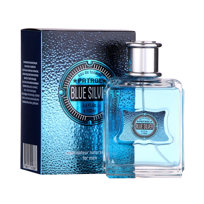 Туалетная вода мужская Patrol Blue Silver (по мотивам Blue Seduction), 100 мл Туалетная вода мужская Patrol Blue Silver (по мотивам Blue Seduction), 100 мл