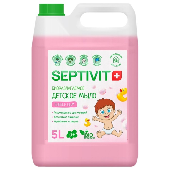 Детское мыло SEPTIVIT  Детское мыло SEPTIVIT "Bubble Gum" 5 л