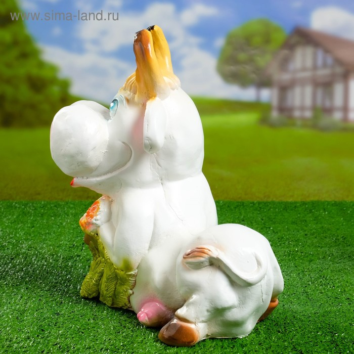 Садовая фигура  Садовая фигура "Корова веселая" 34х30см