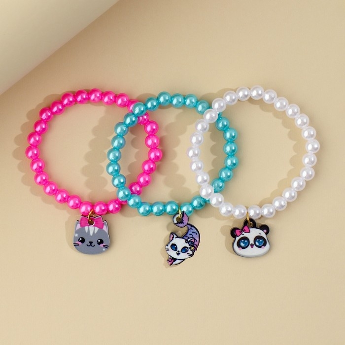 Детский браслет «Микс», 6 шт