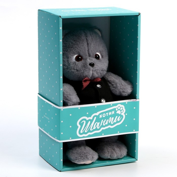 Мягкая игрушка «Кот Шанти-джентльмен», 26 см