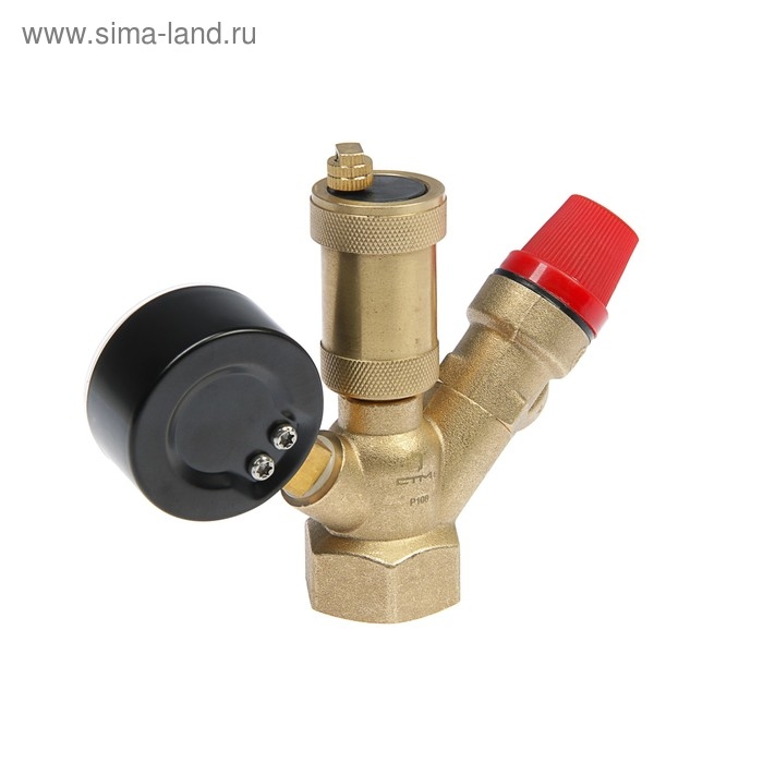 Группа безопасности Группа безопасности "СТМ" ТЕРМО, для котлов отопления, 1", компактная