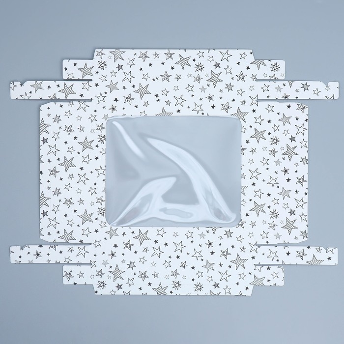 Коробка подарочная, упаковка, «Звёзды», 23.5 х 20.5 х 5.5 см Коробка подарочная, упаковка, «Звёзды», 23.5 х 20.5 х 5.5 см