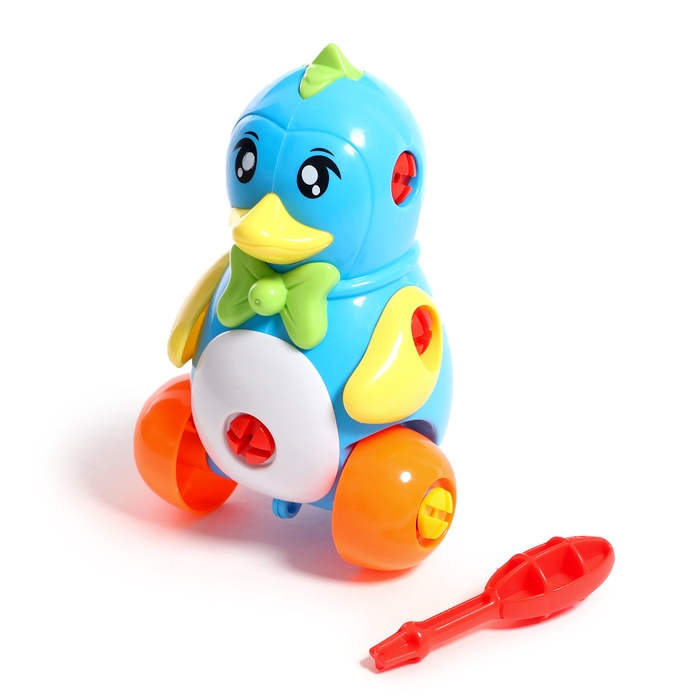 Конструктор отвёрточный «Пингвин», 20 деталей Конструктор отвёрточный «Пингвин», 20 деталей