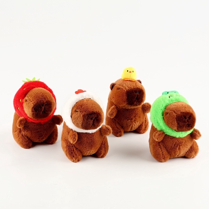 POMPOSHKI Мягкая игрушка КАПИбарики, микс POMPOSHKI Мягкая игрушка КАПИбарики, микс