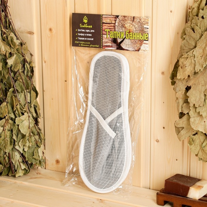 Тапочки банные  Тапочки банные "Air-mesh", р.38/39, МИКС