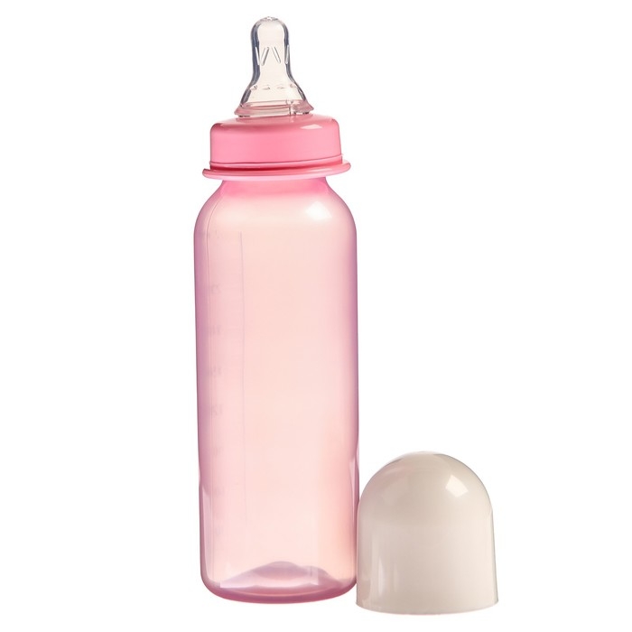 Бутылочка для кормления «Just lubby», классическое горло, от 0 мес., 250 мл., цвет МИКС Бутылочка для кормления «Just lubby», классическое горло, от 0 мес., 250 мл., цвет МИКС