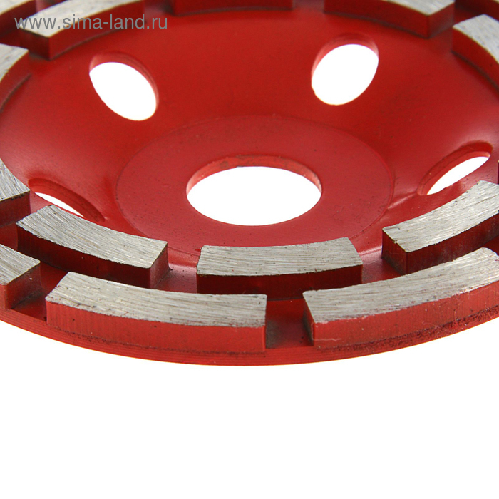 Чашка алмазная зачистная ЛОМ, двухрядная, 125 мм Чашка алмазная зачистная ЛОМ, двухрядная, 125 мм